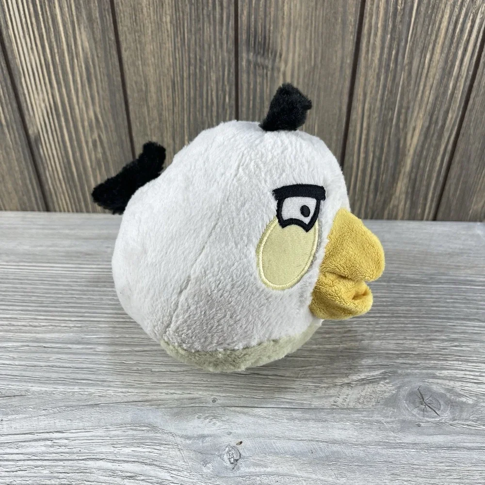 Angry Birds Matilda Plush White Bird Rovio 2010 No Sound